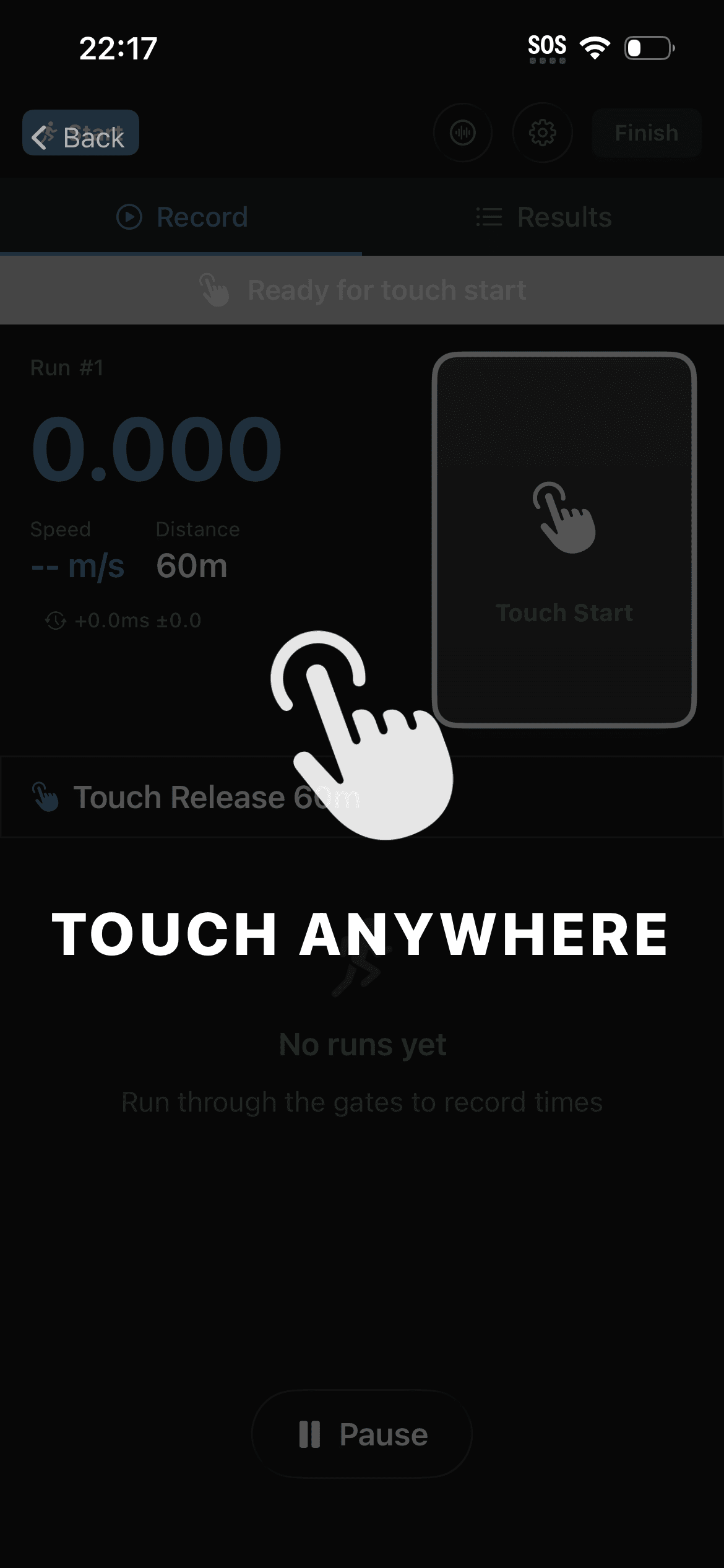 Touch Release